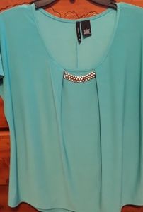 Turquoise Blouse (Large)